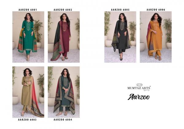 Mumtaz Aarzoo Jam Satin Designer Salwar Suits Collection